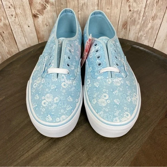 Vans Authentic Platform 2.0 Tonal Floral Canvas Sneaker Size 9.5‎ Women - Picture 3 of 12